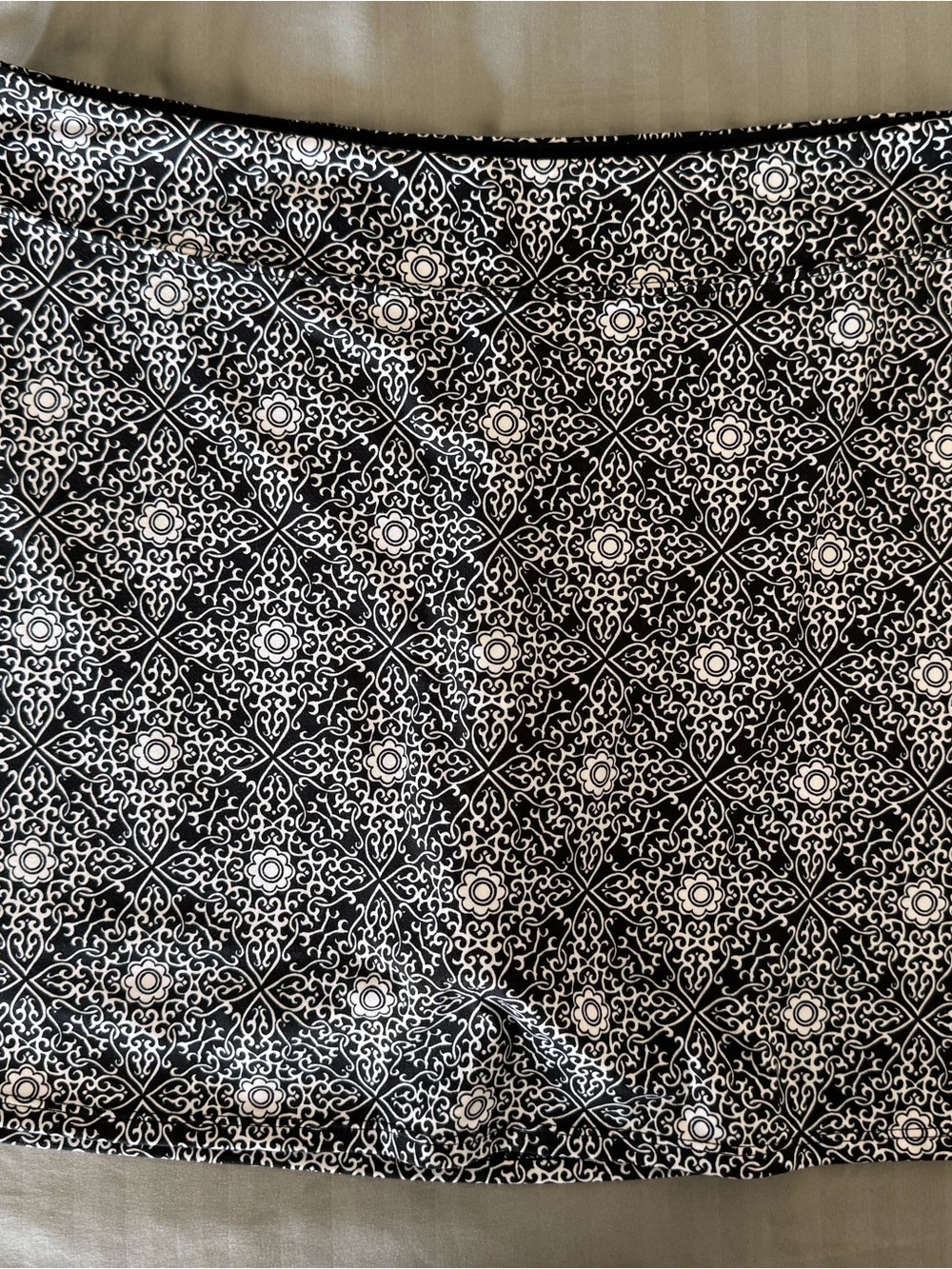 Tranquility by Colorado Clothing Black and White Patterned Skort